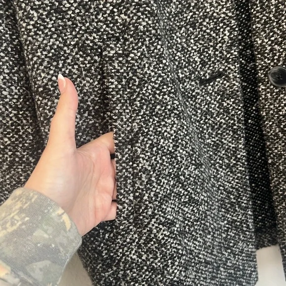 Old Navy Tweed Coat - Womens L - Picture 4 of 8
